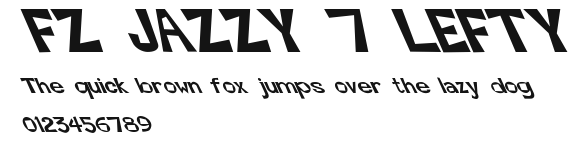 FZ JAZZY 7 LEFTY Preview