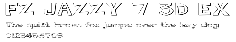 FZ JAZZY 7 3D EX Preview