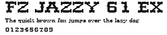 FZ JAZZY 61 EX Preview