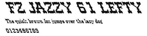 FZ JAZZY 61 LEFTY Preview