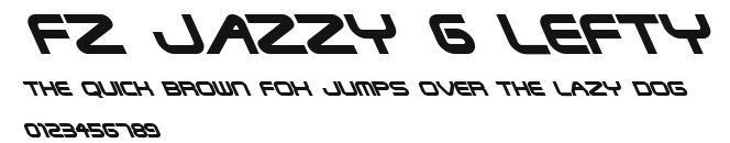 FZ JAZZY 6 LEFTY Preview