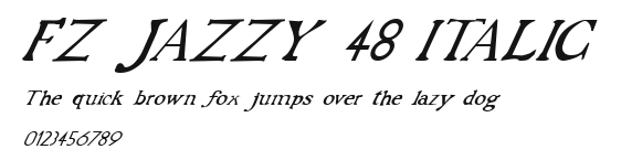 FZ JAZZY 48 ITALIC.ttf