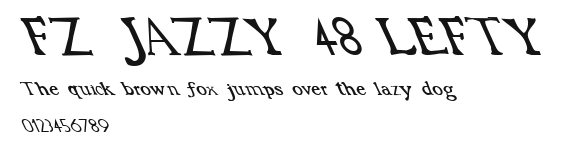 FZ JAZZY 48 LEFTY.ttf