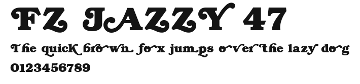 FZ JAZZY 47.ttf