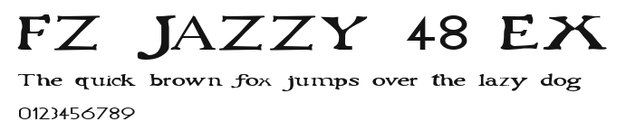 FZ JAZZY 48 EX.ttf