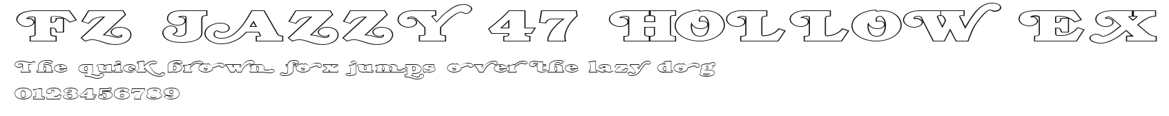 FZ JAZZY 47 HOLLOW EX.ttf