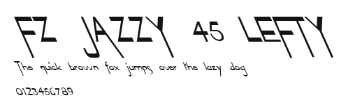 FZ JAZZY 45 LEFTY Preview