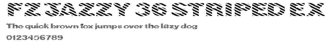 FZ JAZZY 36 STRIPED EX Preview