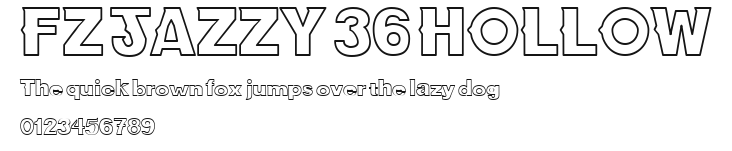 FZ JAZZY 36 HOLLOW Preview