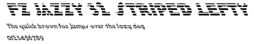 FZ JAZZY 32 STRIPED LEFTY Preview