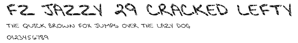 FZ JAZZY 29 CRACKED LEFTY Preview