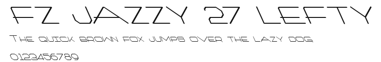 FZ JAZZY 27 LEFTY Preview
