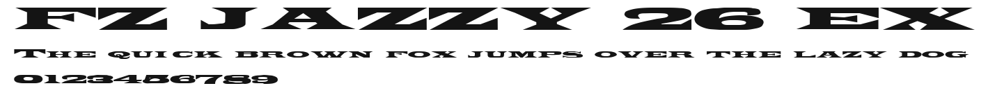 FZ JAZZY 26 EX Preview