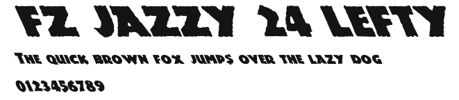 FZ JAZZY 24 LEFTY Preview