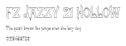 FZ JAZZY 21 HOLLOW Preview