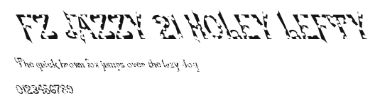 FZ JAZZY 21 HOLEY LEFTY Preview