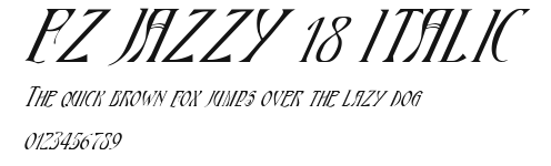 FZ JAZZY 18 ITALIC Preview