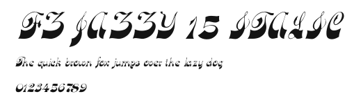 FZ JAZZY 15 ITALIC Preview