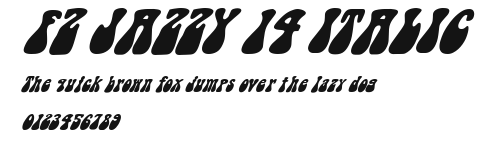 FZ JAZZY 14 ITALIC Preview