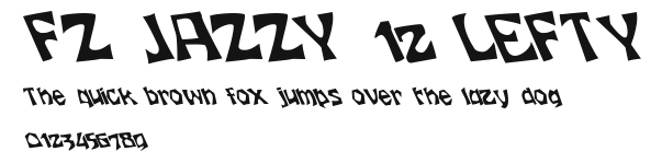 FZ JAZZY 12 LEFTY Preview