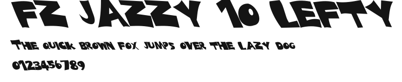 FZ JAZZY 10 LEFTY Preview