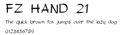 FZ HAND 21 Preview