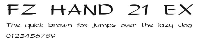 FZ HAND 21 EX Preview