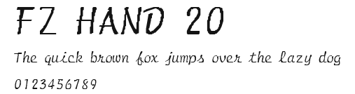 FZ HAND 20 Preview