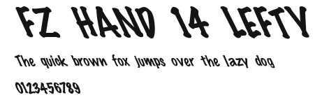 FZ HAND 14 LEFTY Preview
