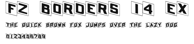 FZ BORDERS 14 EX Preview
