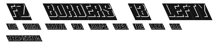 FZ BORDERS 13 LEFTY Preview