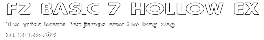 FZ BASIC 7 HOLLOW EX Preview