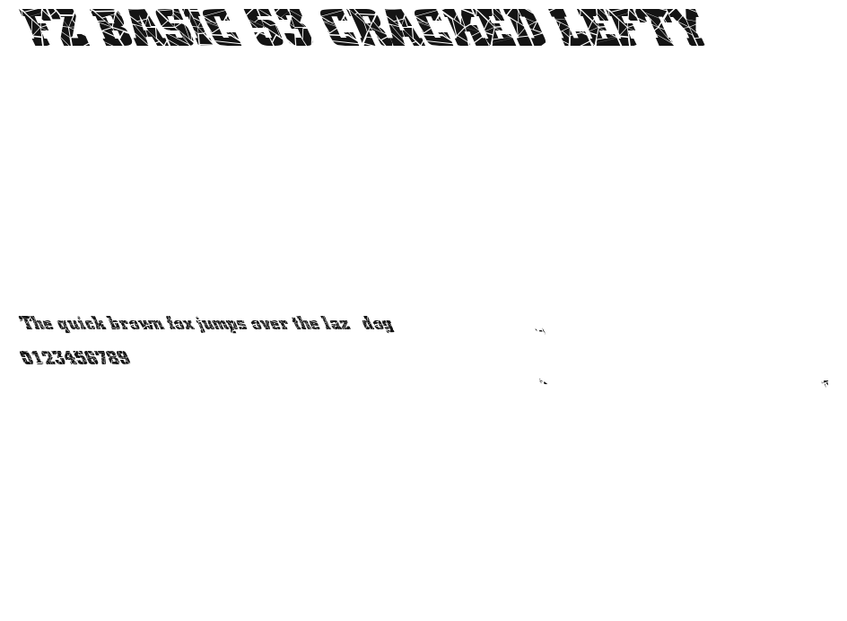 FZ BASIC 53 CRACKED LEFTY Preview