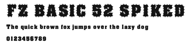 FZ BASIC 52 SPIKED Preview