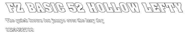 FZ BASIC 52 HOLLOW LEFTY Preview