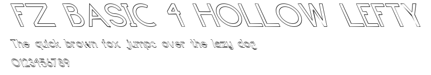 FZ BASIC 4 HOLLOW LEFTY Preview