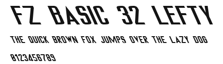 FZ BASIC 32 LEFTY Preview