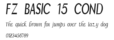 FZ BASIC 15 COND.ttf