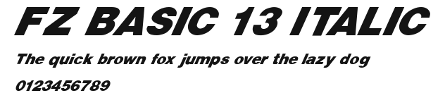 FZ BASIC 13 ITALIC.ttf
