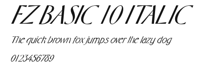 FZ BASIC 10 ITALIC.ttf