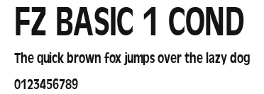 FZ BASIC 1 COND.ttf