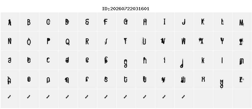 Character Map