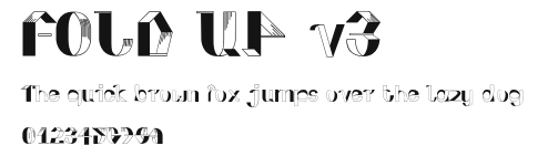 FOLD UP v3 Preview