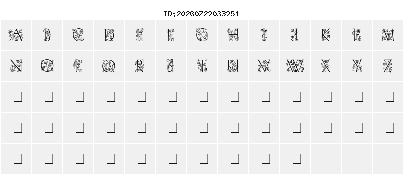 Character Map