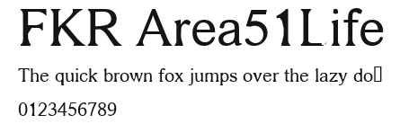 FKR Area51Life Preview