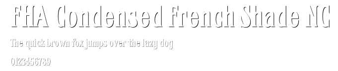 FHA Condensed French Shade NC Preview