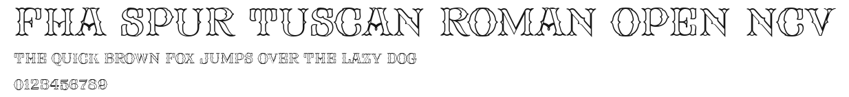 FHA Spur Tuscan Roman Open NCV Preview