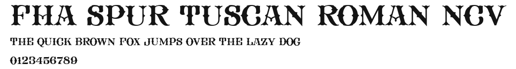 FHA Spur Tuscan Roman NCV Preview