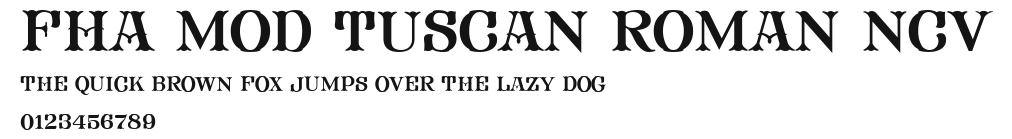 FHA Mod Tuscan Roman NCV Preview