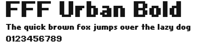 FFF Urban Bold Preview